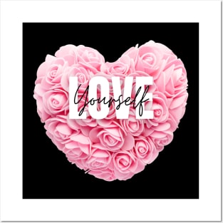 Lovely Rose Heart | Flower Heart | Valentine gift | Couple | lovers Unisex Posters and Art